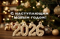 Поздравляем с Наступающим 2026 Годом!