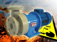 Пластиковые центробежные насосы Pump Engineering без уплотнений для перекачки агрессивных жидкостей